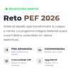 RETO PEF Reto PEF 2026: Tu Transformación Definitiva